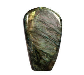 Labradoriet A-kwaliteit sculptuur 17 x 10,2 x 4,3 cm | 1495 gram