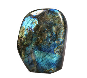 Labradoriet A-kwaliteit sculptuur 14,5 x 10,8 x 5 cm | 1564 gram