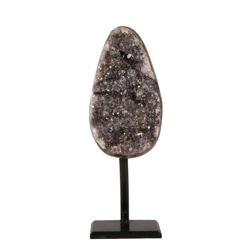 Amethist cluster op standaard 11 x 6,5 x 5 cm | 634 gram