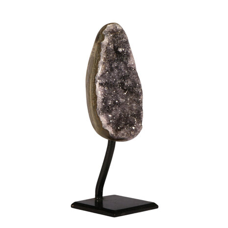 Amethist cluster op standaard 11 x 6,5 x 5 cm | 634 gram
