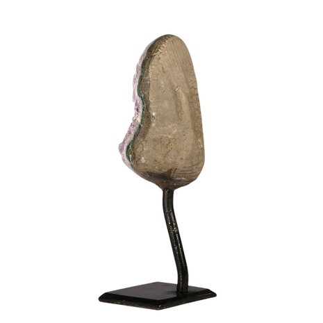 Amethist cluster op standaard 10,5 x 5 x 6,5 cm | 680 gram