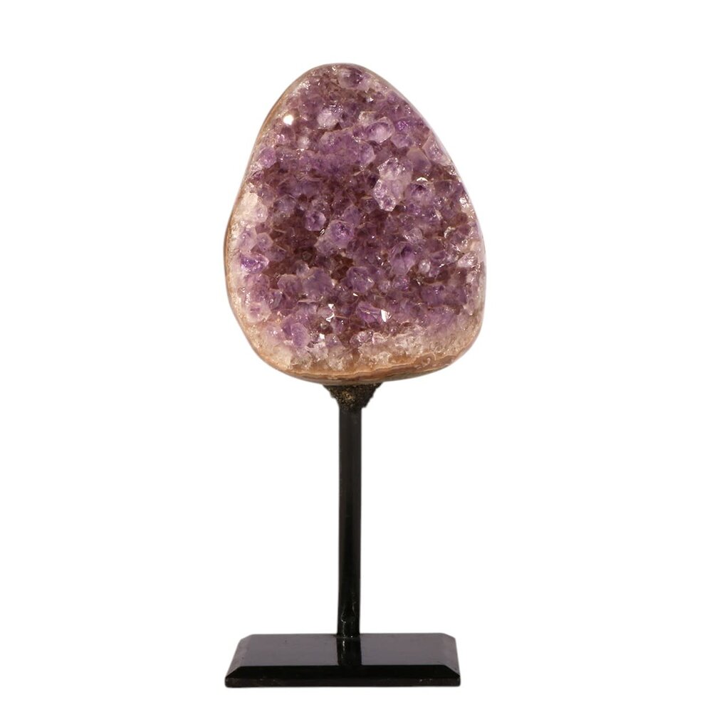 Amethist cluster op standaard 11 x 8 x 6 cm | 1056 gram