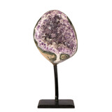Amethist cluster op standaard 12 x 9 x 7 cm | 1112 gram Amethist cluster op standaard 12 x 9 x 7 cm | 1112 gram