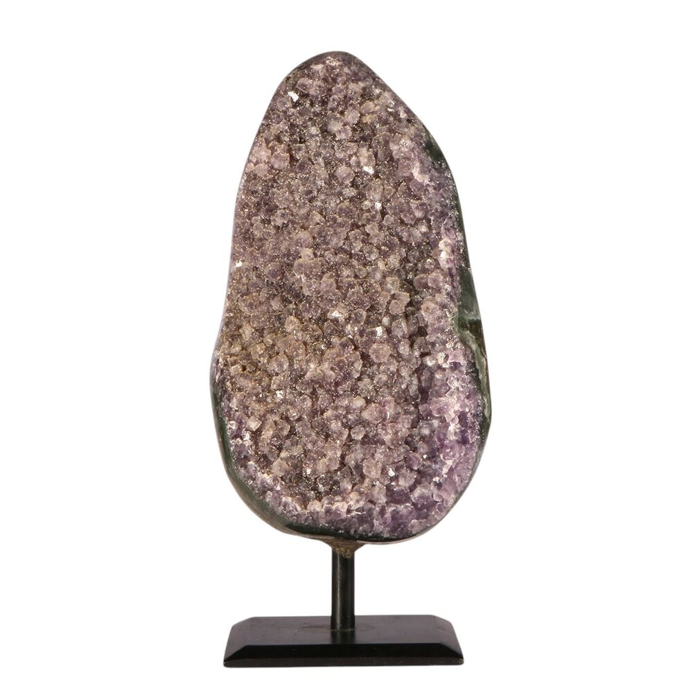 Amethist cluster op standaard 16,5 x 9 x 7 cm | 1643 gram