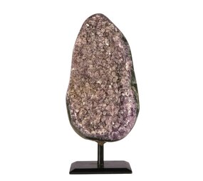 Amethist cluster op standaard 16,5 x 9 x 7 cm | 1643 gram