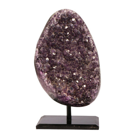 Amethist cluster op standaard 16 x 10 x 6,5 cm | 2224 gram