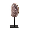 Amethist cluster op standaard 10,5 x 6 x 4,5 cm | 577 gram