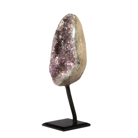Amethist cluster op standaard 13 x 6,5 x 5 cm | 794 gram