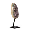 Amethist cluster op standaard 13 x 6,5 x 5 cm | 794 gram