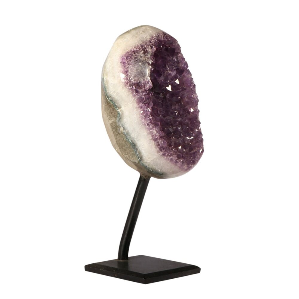 Amethist cluster op standaard 11 x 7 x 6 cm | 947 gram