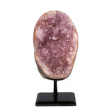 Amethist cluster op standaard 13,5 x 8,5 x 5 cm | 1241 gram