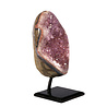 Amethist cluster op standaard 13,5 x 8,5 x 5 cm | 1241 gram