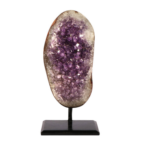 Amethist cluster op standaard 16,5 x 9 x 5 cm | 1842 gram