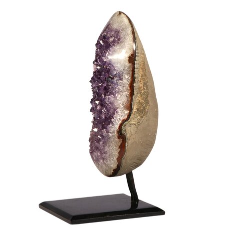 Amethist cluster op standaard 16,5 x 9 x 5 cm | 1842 gram