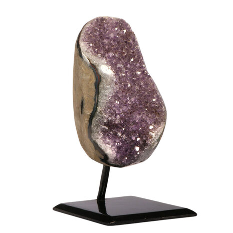 Amethist cluster op standaard 16 x 8 x 8,5 cm | 1865 gram