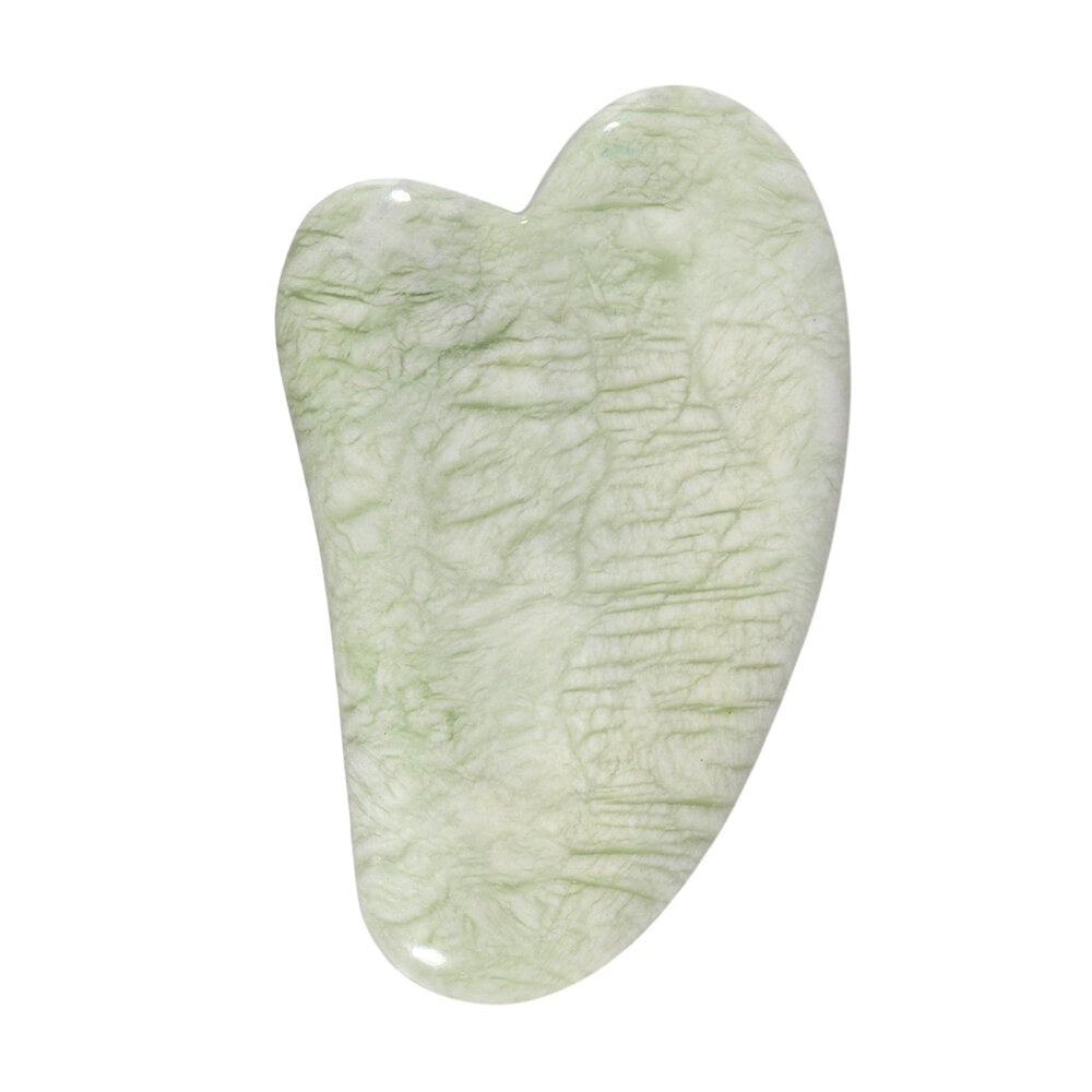 Gua sha massagesteen new jade (serpentijn) Gua sha massagesteen new jade (serpentijn)