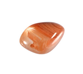 Calciet (rood) steen getrommeld | middel (M)