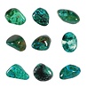 Chrysocolla A-kwaliteit steen getrommeld | middel (M) Chrysocolla A-kwaliteit steen getrommeld | middel (M)