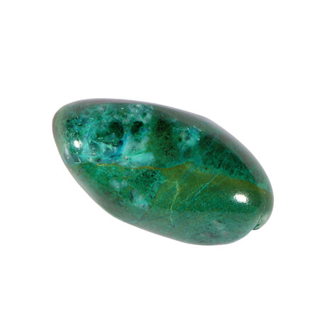 Chrysocolla A-kwaliteit steen getrommeld | middel (M) Chrysocolla A-kwaliteit steen getrommeld | middel (M)
