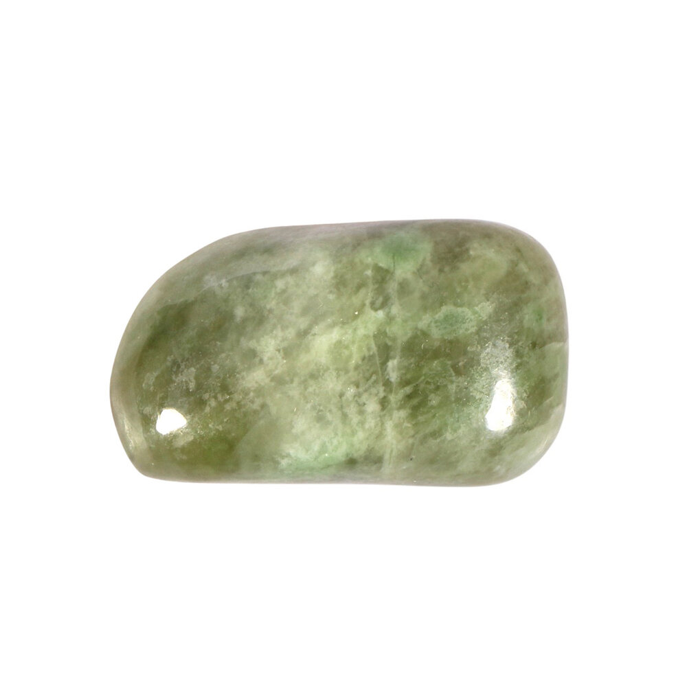Jade (jadeiet) steen getrommeld | middel (M) Jade (jadeiet) steen getrommeld | middel (M)