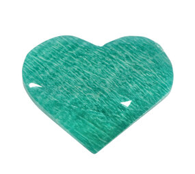 Amazoniet hart A-kwaliteit 5 - 5,5 cm