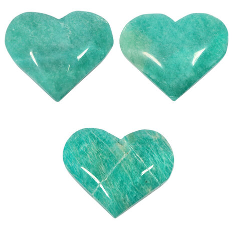 Amazoniet hart A-kwaliteit 5,5 - 6 cm Amazoniet hart A-kwaliteit 5,5 - 6 cm