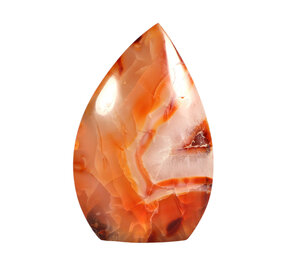 Carneool sculptuur 11,5 x 7,3 x 4,4 cm | 517 gram