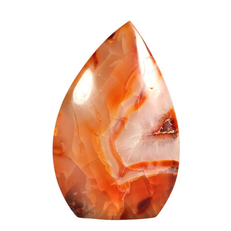 Carneool sculptuur 11,5 x 7,3 x 4,4 cm | 517 gram