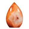 Carneool sculptuur 11,3 x 7,7 x 4,9 cm | 616 gram