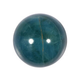 Fluoriet (blauw/groen) bol 35 - 40 mm