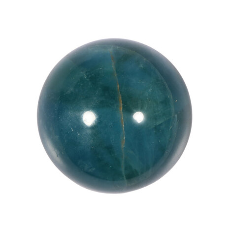 Fluoriet (blauw/groen) bol 35 - 40 mm
