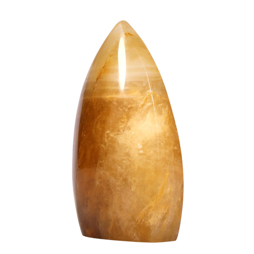 Golden healer (limonietkwarts) A-kwaliteit sculptuur 10,7 x 6,7 x 4,2 cm | 415 gram Golden healer (limonietkwarts) A-kwaliteit sculptuur 10,7 x 6,7 x 4,2 cm | 415 gram