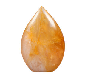 Golden healer (limonietkwarts) A-kwaliteit sculptuur 11,4 x 7,9 x 3,5 cm | 453 gram Golden healer (limonietkwarts) A-kwaliteit sculptuur 11,4 x 7,9 x 3,5 cm | 453 gram