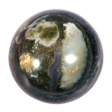 Jaspis (oceaan) bol 85 mm | 944 gram Jaspis (oceaan) bol 85 mm | 944 gram