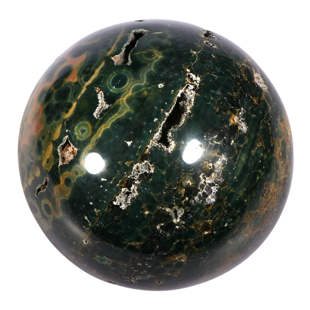 Jaspis (oceaan) bol 180 mm | 2236 gram Jaspis (oceaan) bol 180 mm | 2236 gram