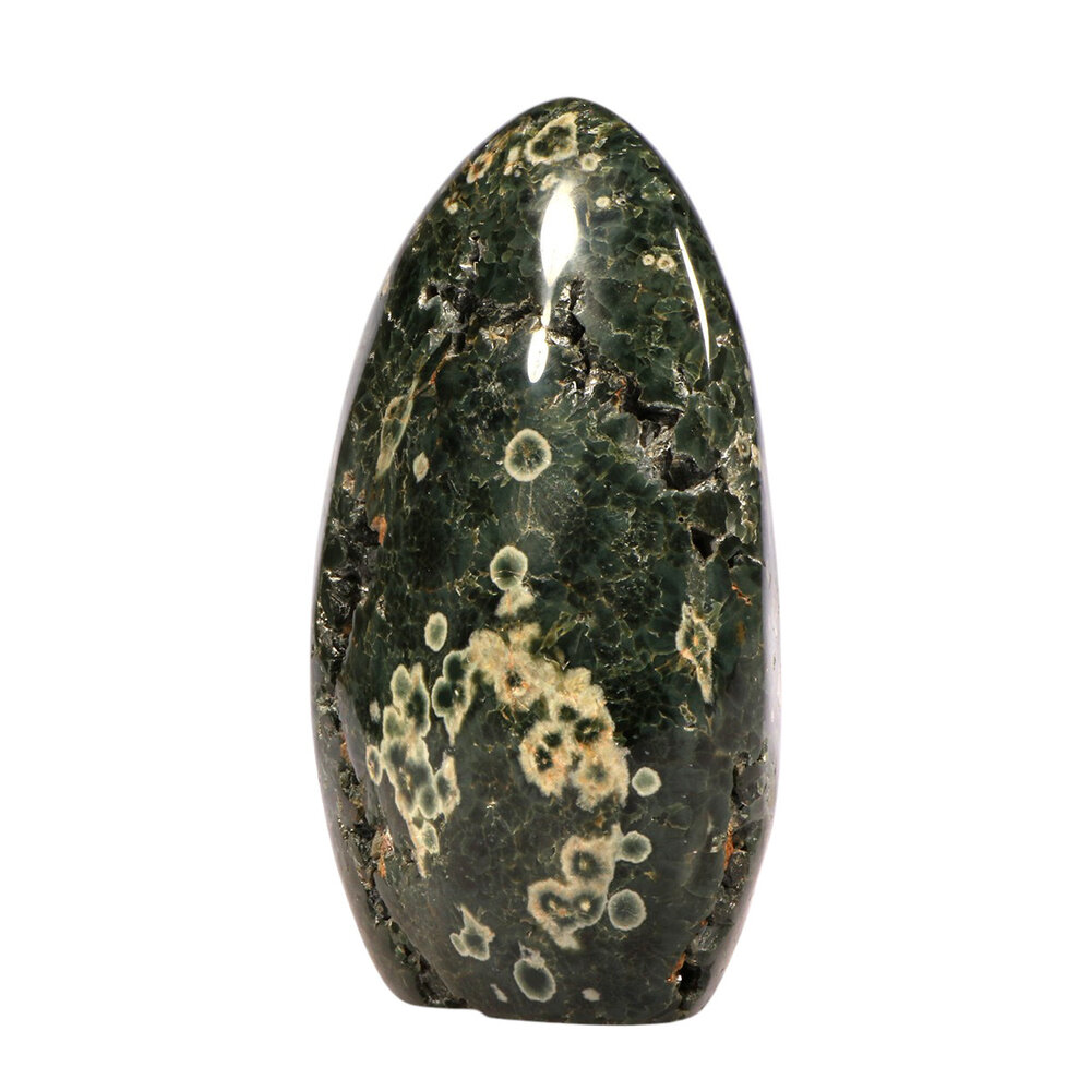 Jaspis (oceaan) sculptuur 11,5 x 8,8 x 4,7 cm | 658 gram