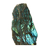 Labradoriet ruw 1 zijde gepolijst staand 21,7 x 13,1 x 5 cm | 2736 gram