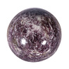 Lepidoliet met roze toermalijn (unicorn stone) bol 72 mm | 524 gram Lepidoliet met roze toermalijn (unicorn stone) bol 72 mm | 524 gram