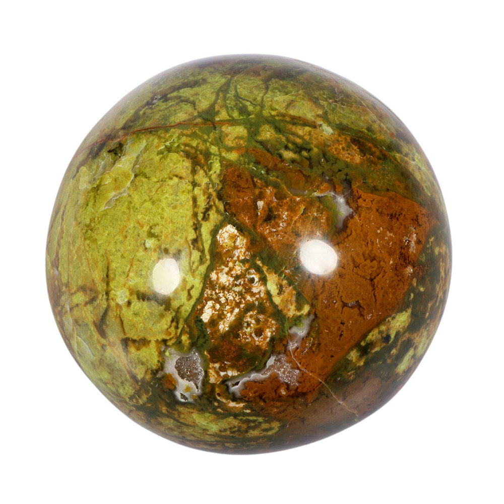 Opaal (groen) bol 77 mm | 647 gram Opaal (groen) bol 77 mm | 647 gram
