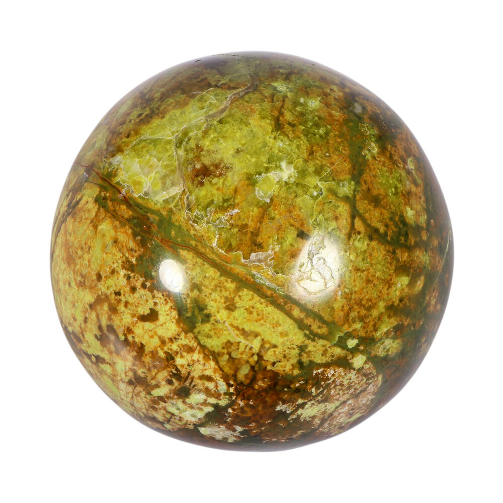 Opaal (groen) bol 77 mm | 647 gram Opaal (groen) bol 77 mm | 647 gram