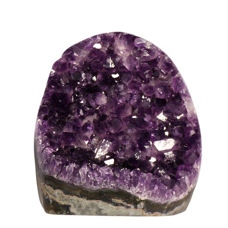 Amethist  A-kwaliteit cluster 8,6 x 8,3 x 6,2 cm | 547 gram