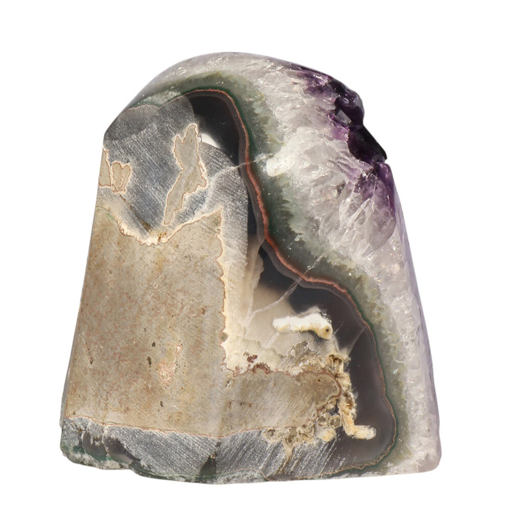 Amethist A-kwaliteit cluster 10,5 x 8,9 x 7,7 cm | 1100 gram Amethist A-kwaliteit cluster 10,5 x 8,9 x 7,7 cm | 1100 gram