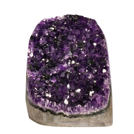 Amethist A-kwaliteit cluster 10,7 x 9,3 x 10,3 cm | 1421 gram Amethist A-kwaliteit cluster 10,7 x 9,3 x 10,3 cm | 1421 gram