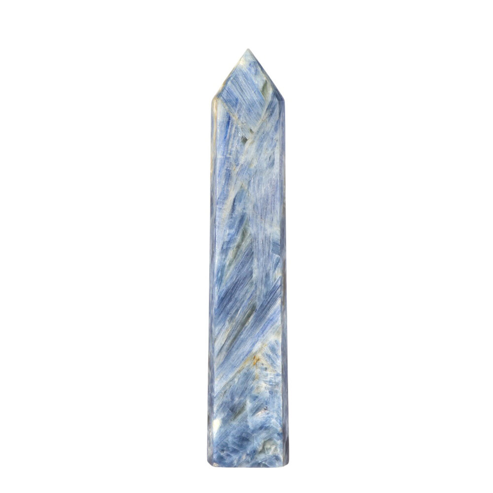 Kyaniet geslepen punt 19,4 x 3,9 x 2,6 cm | 542 gram