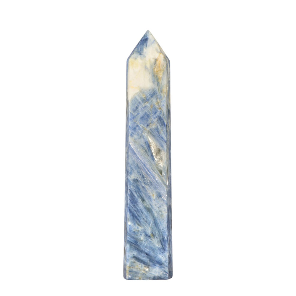 Kyaniet geslepen punt 19,4 x 3,9 x 2,6 cm | 542 gram