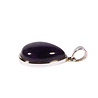 Zilveren hanger amethist | druppel 2,4 x 1,8 cm Zilveren hanger amethist | druppel 2,4 x 1,8 cm