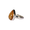 Zilveren ring citrien maat 19 1/2 | druppel 1,7 x 1,2 cm Zilveren ring citrien maat 19 1/2 | druppel 1,7 x 1,2 cm