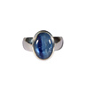 Zilveren ring kyaniet A-kwaliteit maat 18 1/2 | ovaal 1,3 x 0,9 cm Zilveren ring kyaniet A-kwaliteit maat 18 1/2 | ovaal 1,3 x 0,9 cm