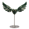 Mosagaat hart op standaard 17,7 x 20,3 x 2,3 cm | 1497 gram