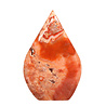 Carneool met bloemagaat sculptuur 9 - 11 cm Carneool met bloemagaat sculptuur 9 - 11 cm
